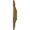 Ekena Millwork Traditional Ceiling Medallion (Fits Canopies up to 4"), Hand-Painted Pale Gold, 14 3/4"OD x 1 3/4"P CM14TRPAS - alternate 3